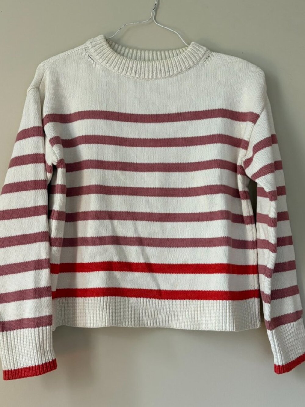 Stripe Sweater Ann Taylor Size Medium